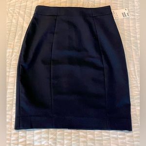 Navy H&M Size 4 Pencil Skirt NWT